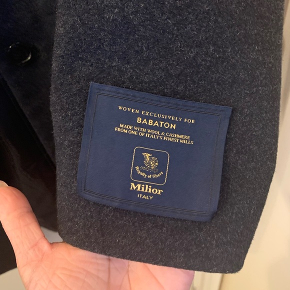 Babaton Wool and Cashmere Coat with Hood - Picture 4 of 9